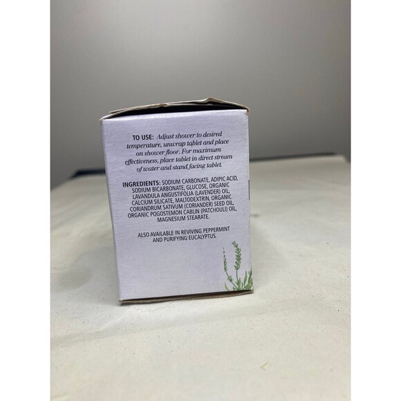 Aura Cacia Relaxing Lavender aromatherapy shower tablets - Picture 4 of 6